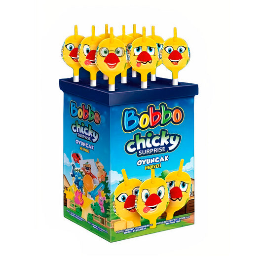Bobbo Chicky Surprise 10g – 40 Piezas