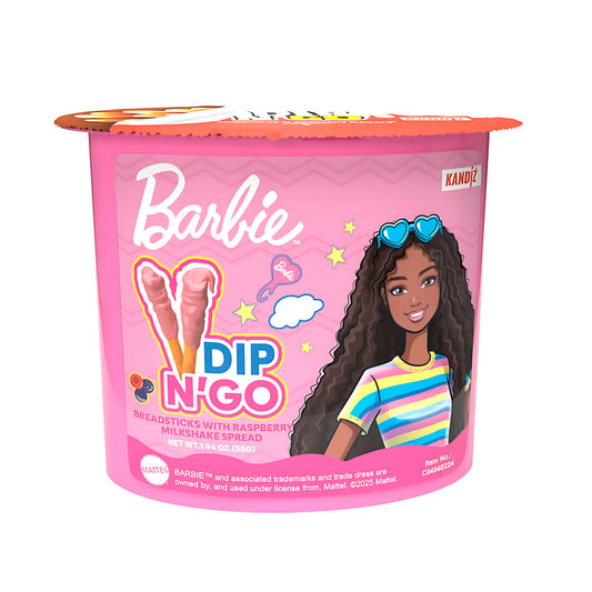 Barbie Dip N Go Raspberry Milkshake 55g – 96 Piezas