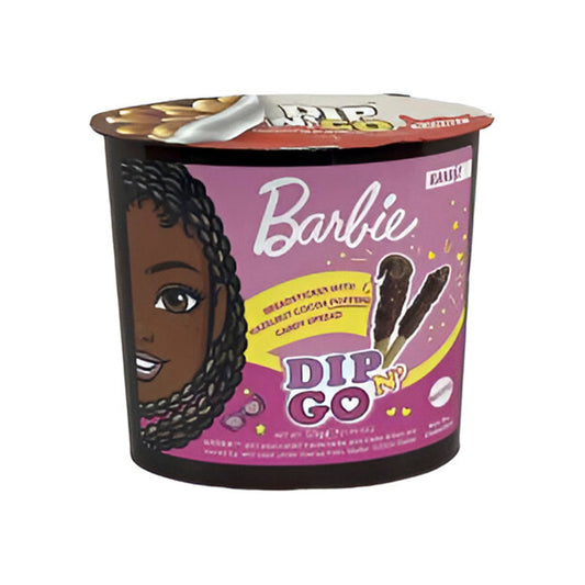 Barbie Dip N Go Chocolate Popping Candy 55g – 96 Piezas