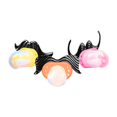 Bobbo Moustache Pacifier Candy Tutti Frutti 14g – 360 Piezas