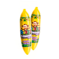 Bobbo Banana Sour Liquid Jelly 50g – 72 Piezas
