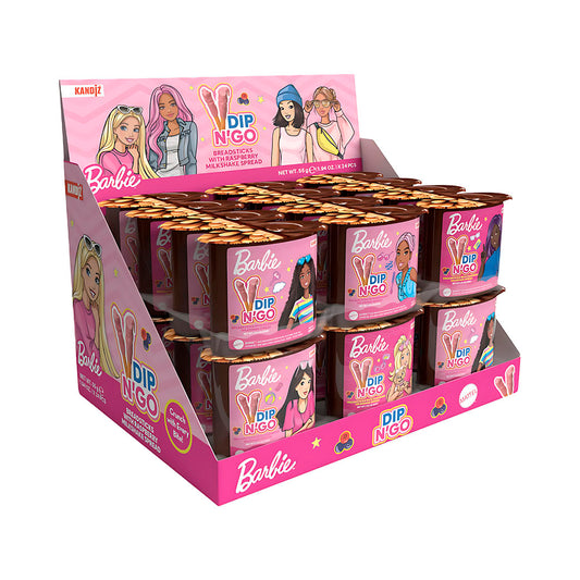 Barbie Dip N Go Raspberry Milkshake 55g – 96 Piezas