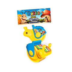 Bobbo Snail Licorice Sour Belt 100g – 72 Piezas