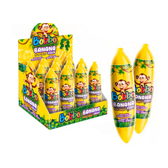 Bobbo Banana Sour Liquid Jelly 50g – 72 Piezas