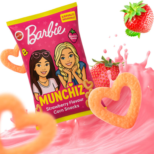 Barbie Munchiz Strawberry 40g – 15 Piezas