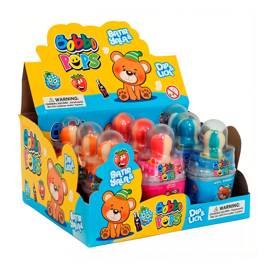 Bobbo Pops 32g – 144 Piezas