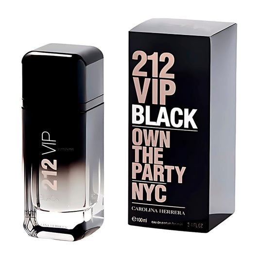 Carolina Herrera 212 VIP Black For Men EDP Spray 100ml