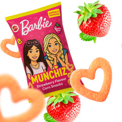 Barbie Munchiz Strawberry 40g – 15 Piezas