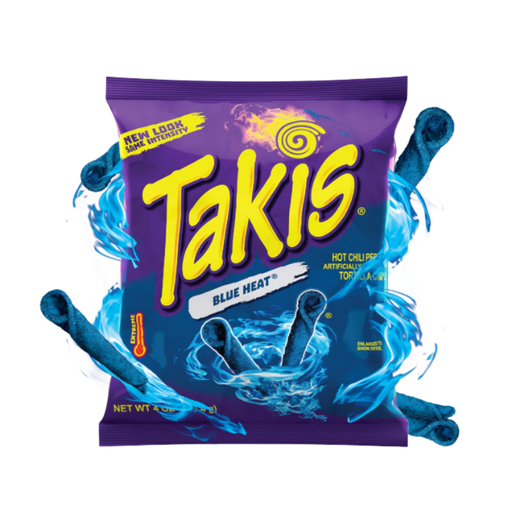 Takis Blue Heat 92,3 g 20 piezas/caja
