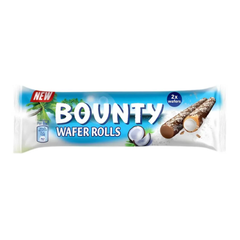Rollos de obleas Bounty de 22,5 g, 288 unidades/caja (24 x 12)