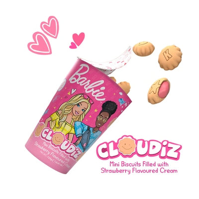 Barbie Cloudiz Cup Strawberry 125g 24 pcs