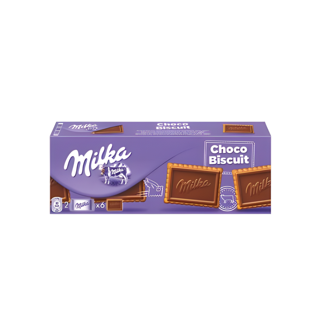 Galletas de chocolate Milka 150 g 14 unidades