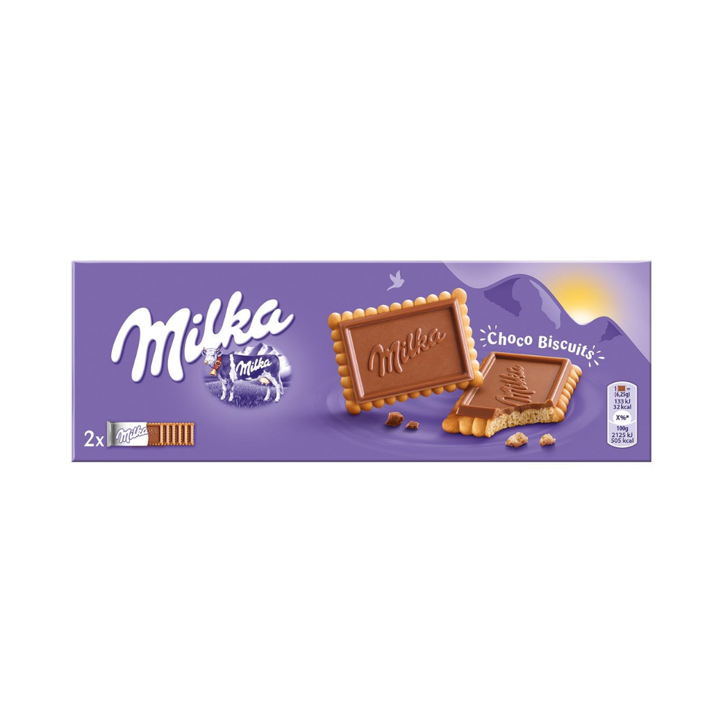 Galletas de chocolate Milka 150 g 14 unidades