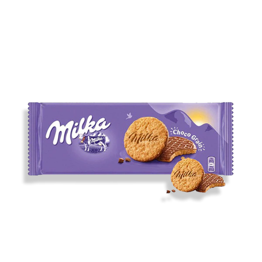 Galletas de cereales con chocolate Milka 126 g 20 unidades/caja