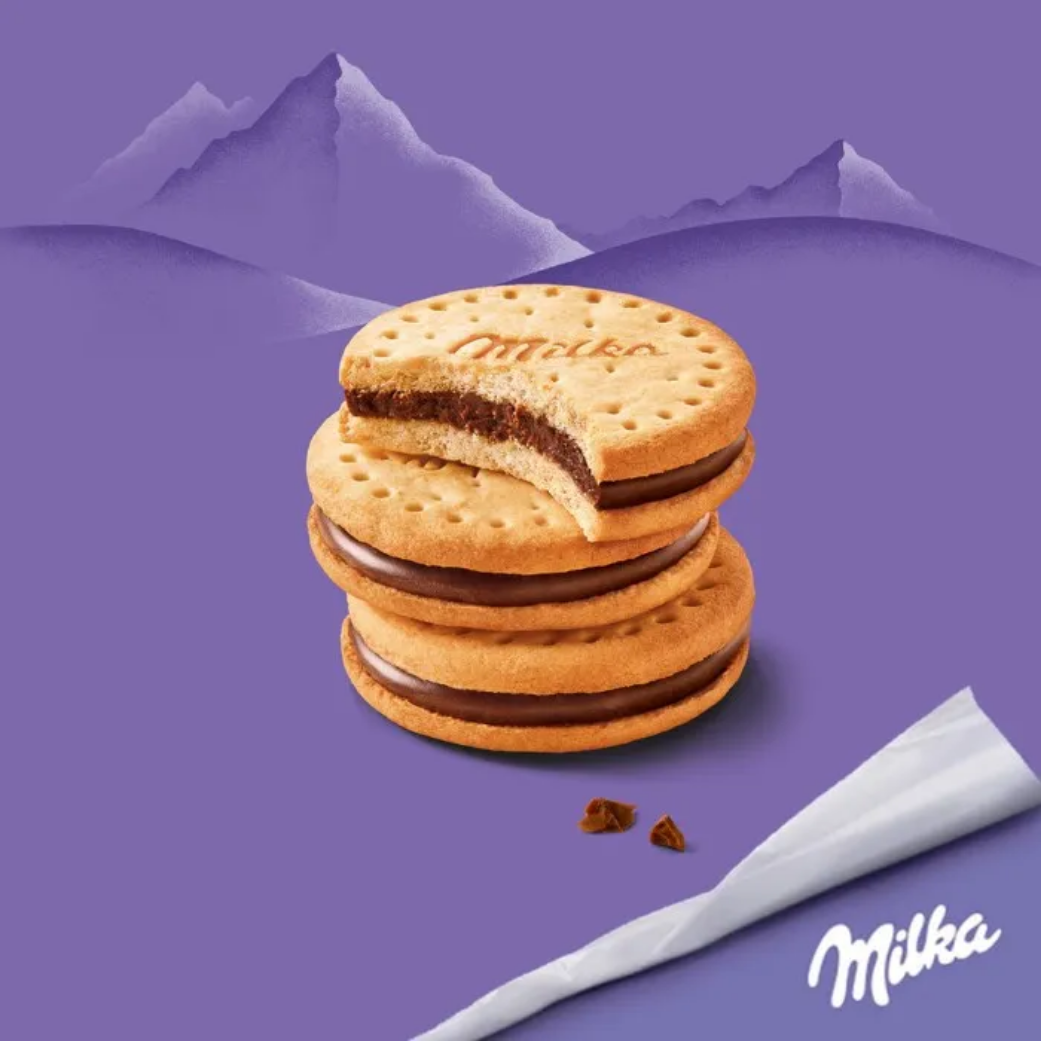 Galletas Milka Choco Pause 260g 18 uds/Caja