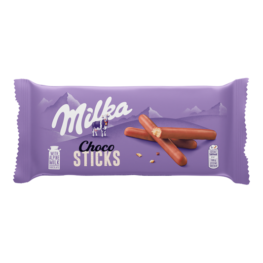 Galletas Milka Choco Sticks 112 g 20 uds/Caja