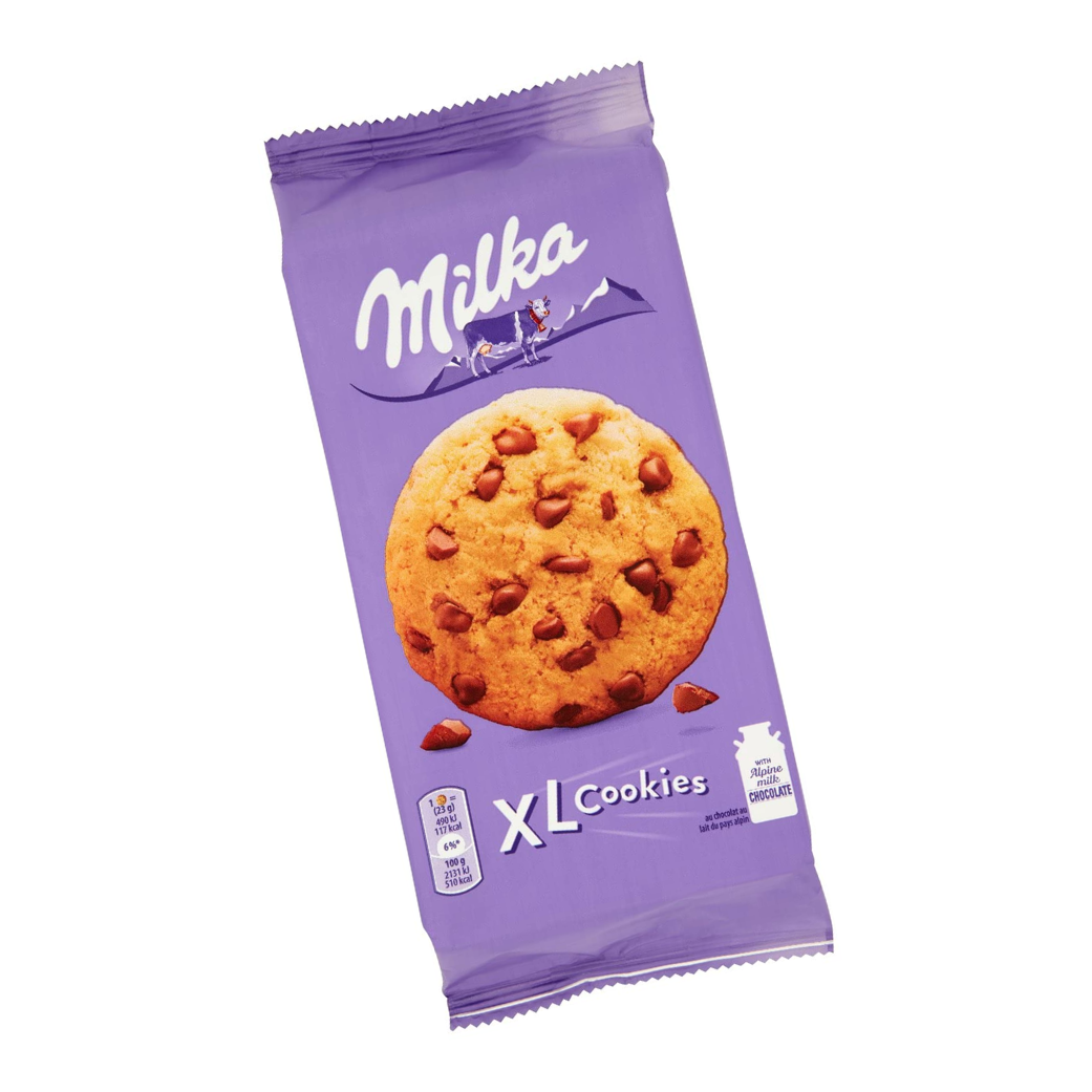 Galletas Milka XL Chocolate 184g 10 uds/Caja