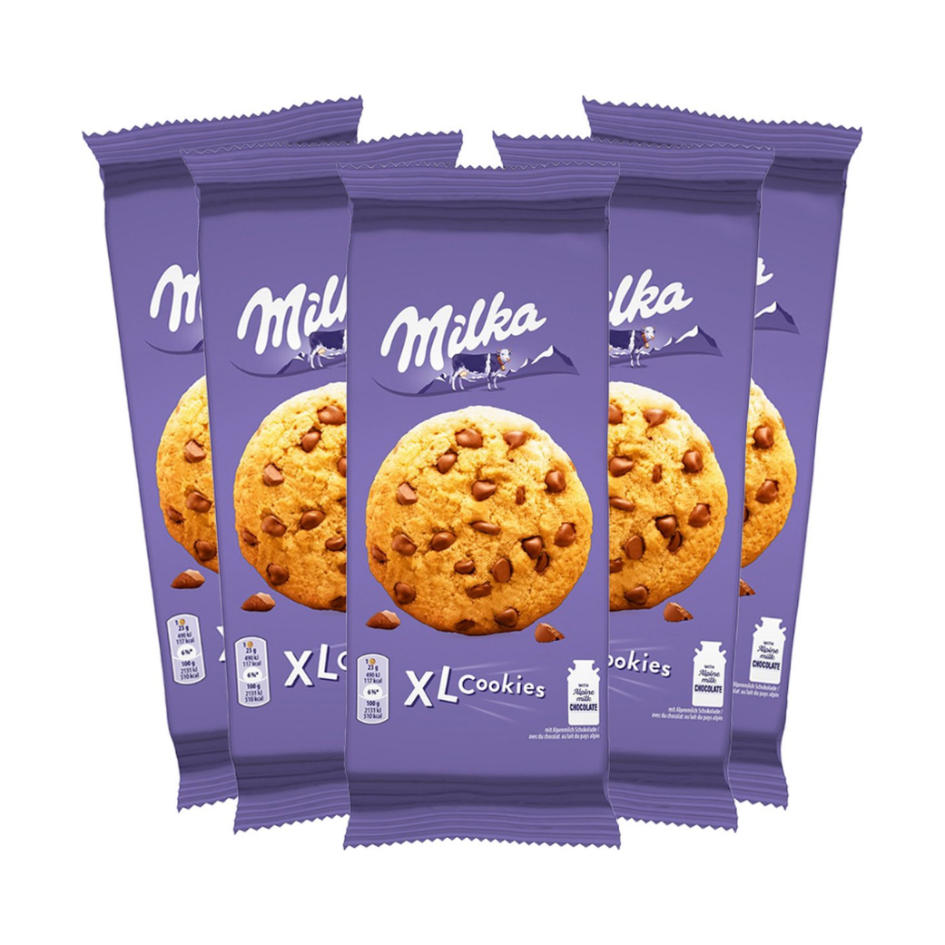 Galletas Milka XL Chocolate 184g 10 uds/Caja