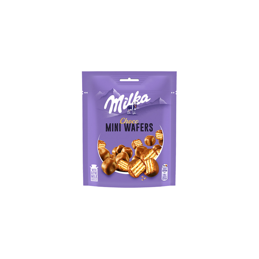 Milka Choco Mini Wafers 110g 8 uds/Caja