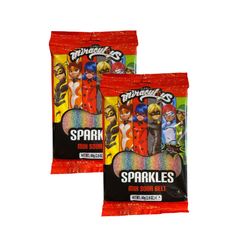 Cinturones ácidos mixtos Miraculous Sparkles 96 piezas/caja (12x8)
