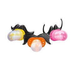Bobbo Moustache Pacifier Candy Tutti Frutti 14g 360 piezas (60x6)