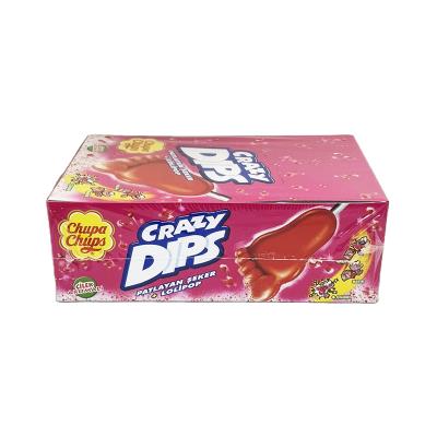 Chupa Chups Crazy Dips Strawberry 14g 288 piezas (24x12)