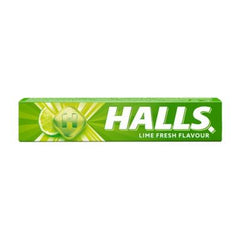 Halls Lime Fresh 33.5g (20 bags) 12 pack