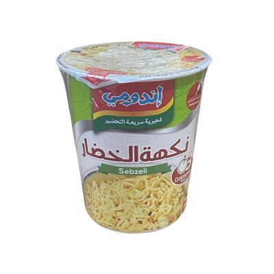 Indomie Instant Cup Noodles Vegetable 60g 24 piezas