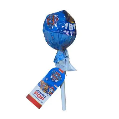 Nickelodeon Chiko Jumbo Pop Lollipop Paw Patrol with Surprise Toys 16g 40 piezas