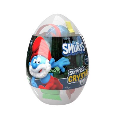Smurfs Surprise Crystal Egg Multipaquete (3 bolsas) 16g 32 piezas (8x4)