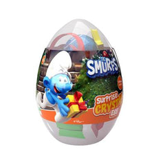 Smurfs Surprise Crystal Egg Multipaquete (3 bolsas) 16g 32 piezas (8x4) (Special)